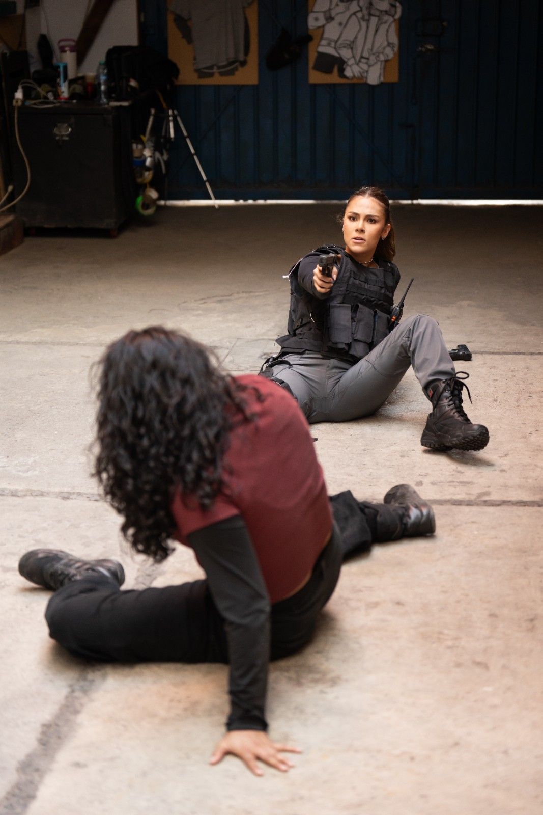 Actress Valentina Valderrama during her transition from modeling to film and television