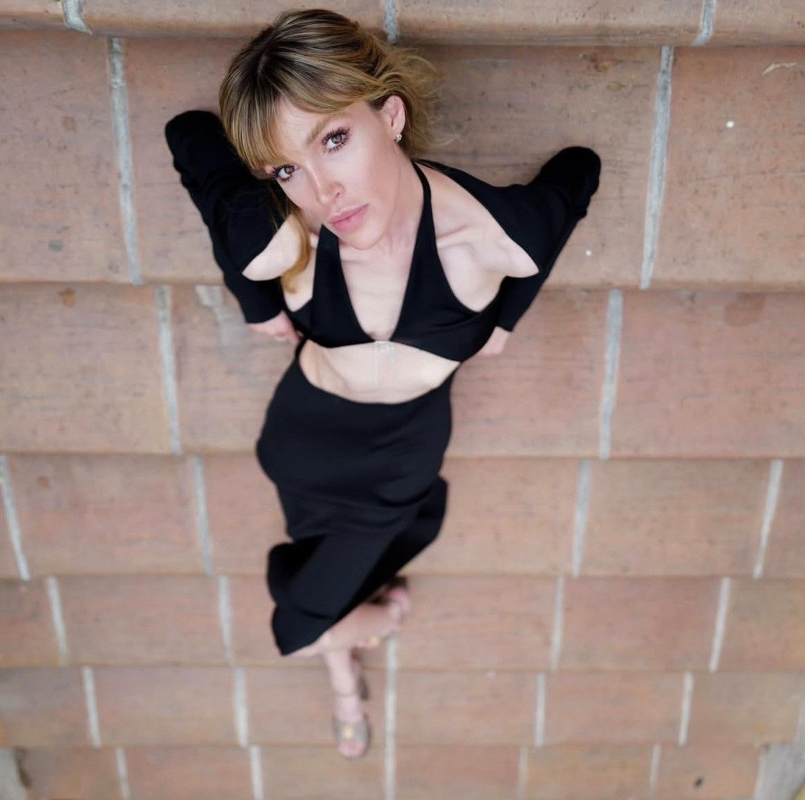 Cassidy Trumpour on film set gaining experience in Hollywood production