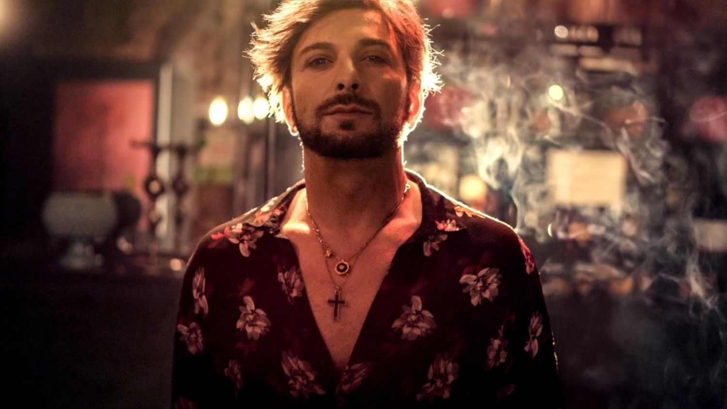 Portrait of Italian singer-songwriter Giuseppe Cucè known for cinematic music, poetic songwriting, and atmospheric European sound
