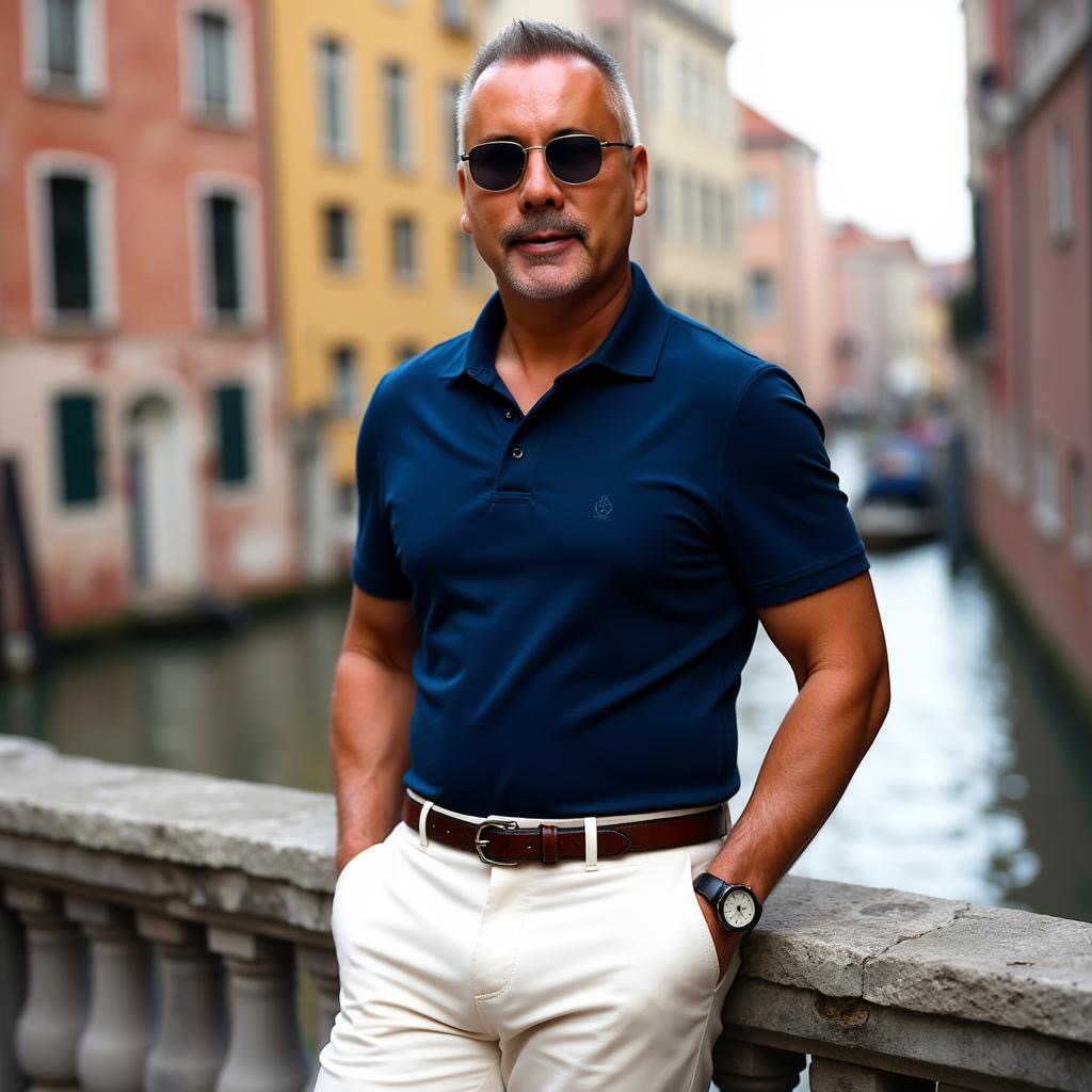 Art Lewin bespoke tailor Los Angeles luxury menswear designer portrait