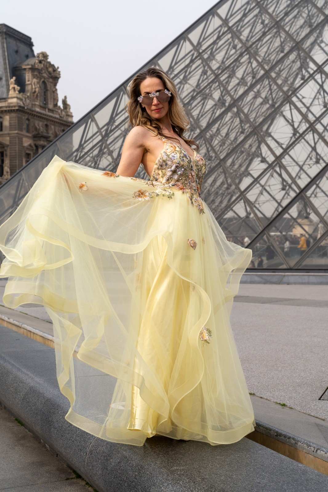 IC-Glam handmade luxury sunglasses with European crystals and pearls designed by Suzanne Houston-Simms