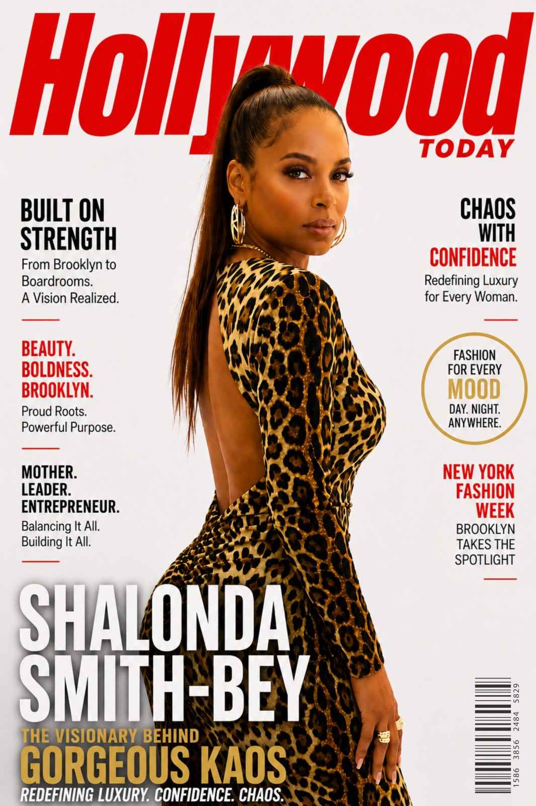 Shalonda Smith-Bey founder of GORGEOUS KAOS luxury fashion brand