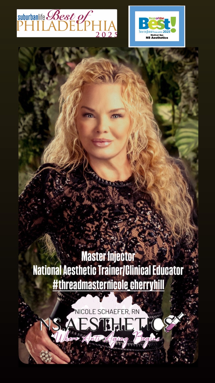 Interior of NS.AESTHETICS Med Spa in Cherry Hill NJ specializing in science-based aesthetic medicine and skincare